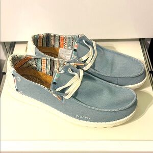Women’s Hey Dude canvas shoes